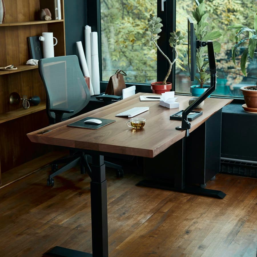 Mesa de trabalho do escritório